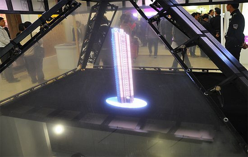 3d全息投影楼盘